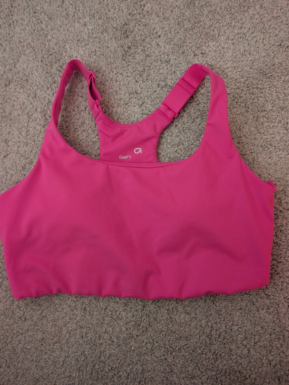 GAP Hot Pink Racerback Sports Bra